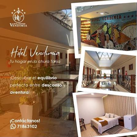 Hotel Boutique La Vendimia, hotel patrocinador de Tarija Tech Week 2026 en Tarija