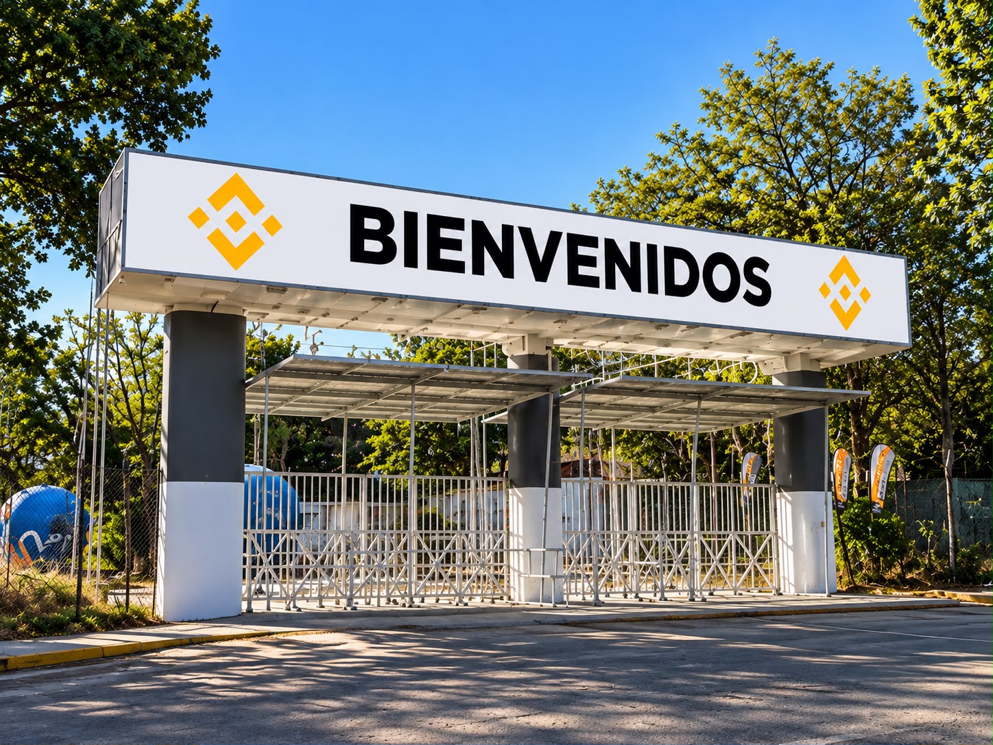 Entrada al Campo Ferial San Jacinto, sede de Tarija Tech Week 2026